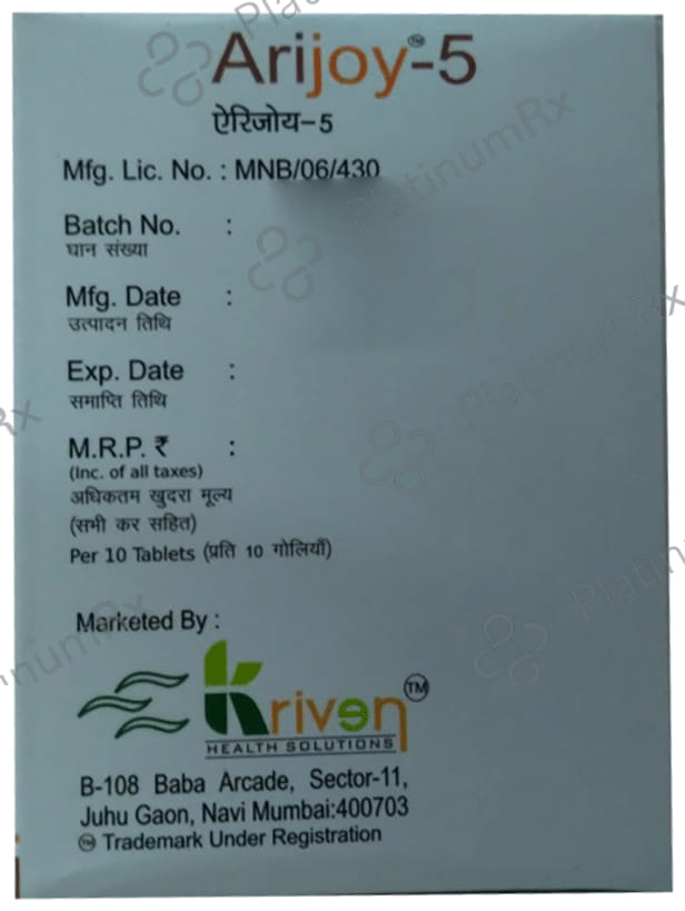 Arijoy 5 Tablet