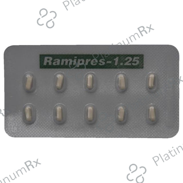 Ramipres 1.25mg Tablet 10s