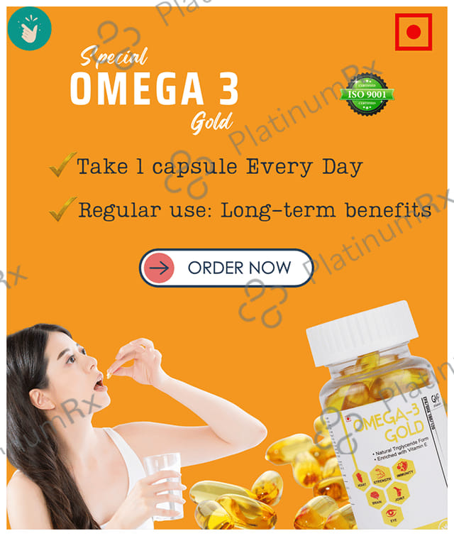 Azteca Herbal Natural Omega 3 Gold Capsule 60s