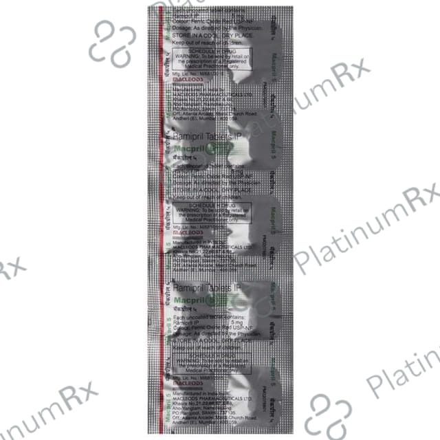 Macpril 5mg Tablet 10s