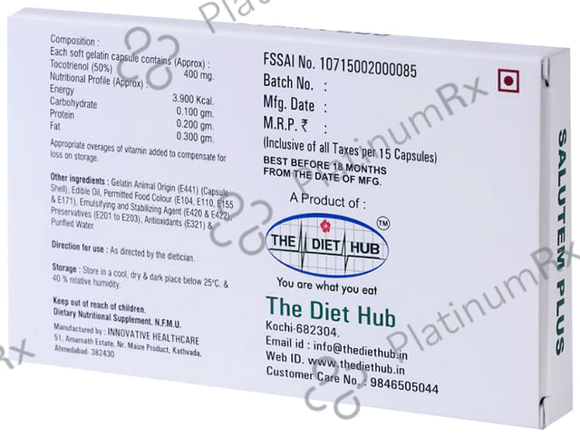 The Diet Hub Salutem Plus Capsule