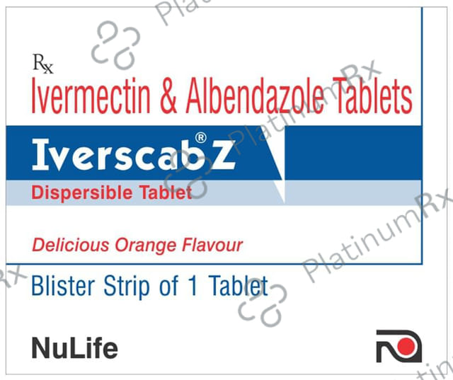 Iverscab Z 6mg/400mg Tablet