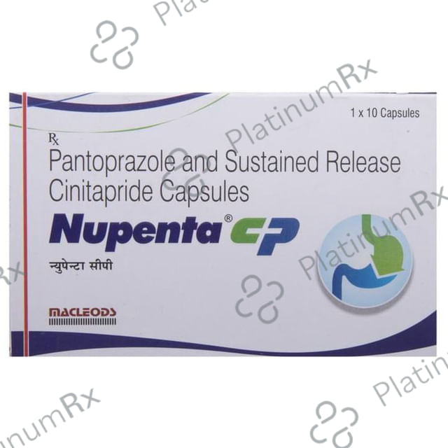 Nupenta CP 3/40mg Capsule SR 10s