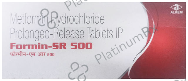 Formin SR 500mg Tablet 15s