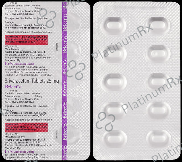 Bricet 25mg Tablet