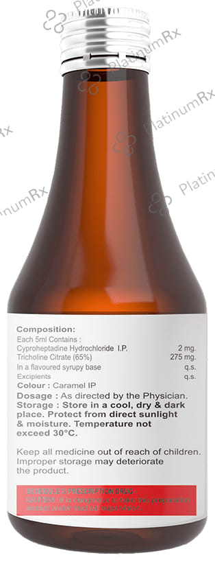 Apinore 2/275mg Syrup 200ml