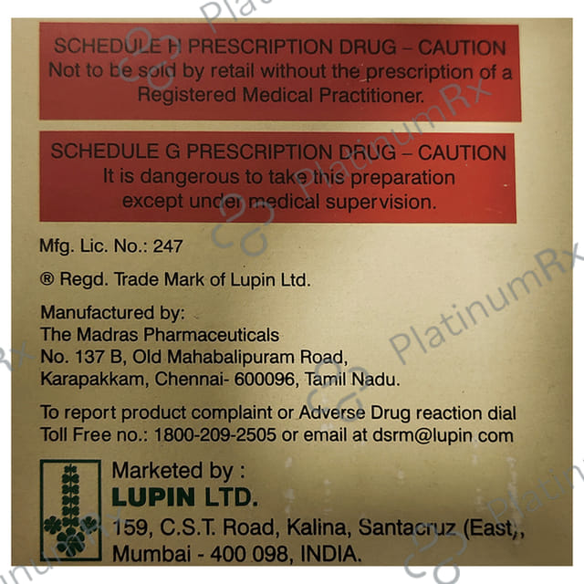 Gluconorm G 1/1000mg Tablet PR 15s