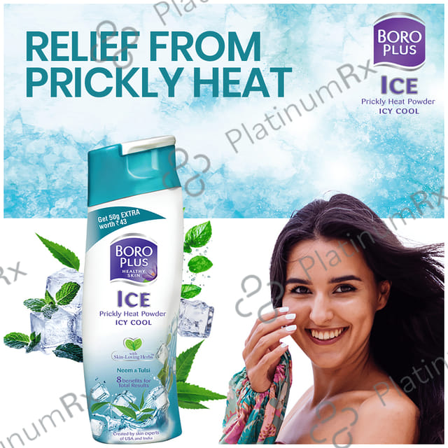 Boroplus Icy Cool Prickly Heat Powder 150gm