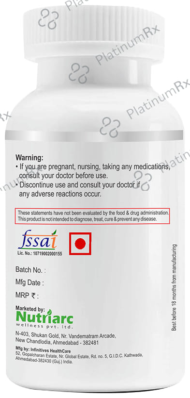 Nutriarc Wellness L-Glutathione Plus Softgel Capsule