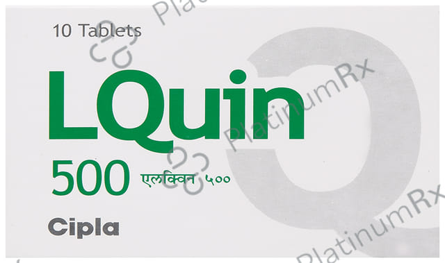 L Quin 500mg Tablet 10s