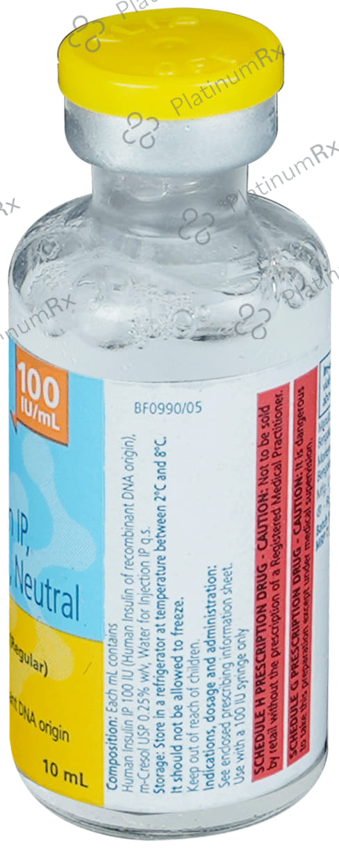 Insugen R (100 IU/ml) (1*10ml Vial)