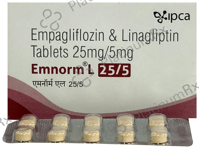 Emnorm L 25/5mg Tablet 10s