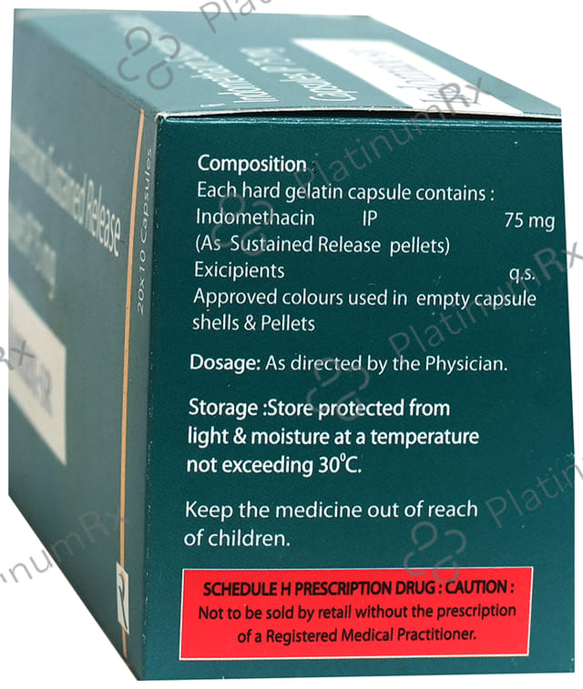 Indomax SR 75mg Capsule 10s