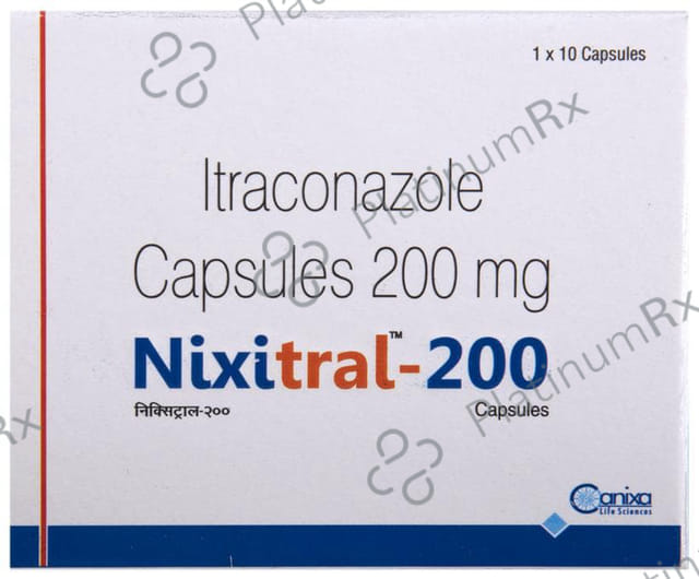 Nixitral 200mg Capsule 10s
