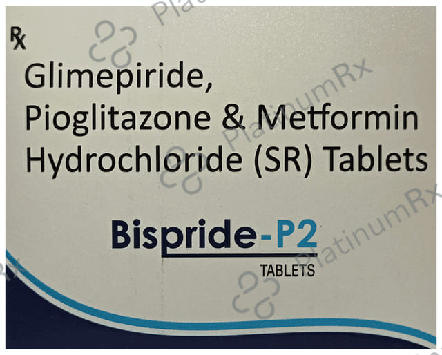 Bispride P 2/500/15mg Tablet SR 15s