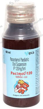 Pacimol 120mg Oral Suspension 60ml