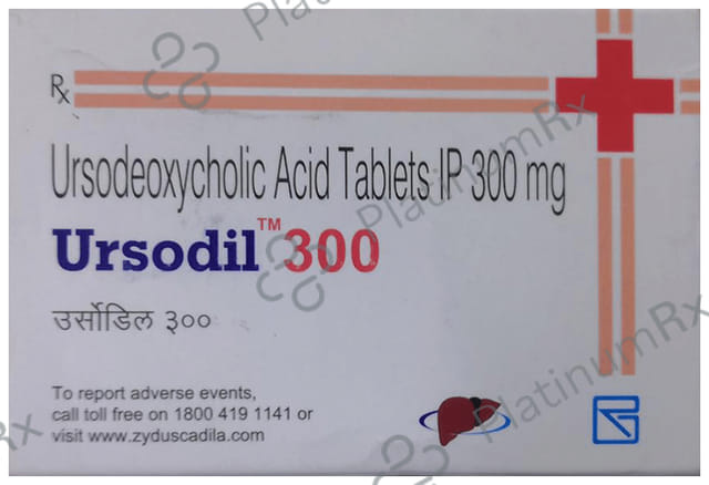 Ursodil 300mg Tablet