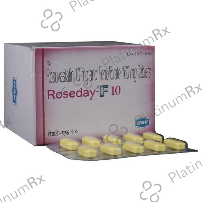 Roseday F 160/10mg Tablet 10s