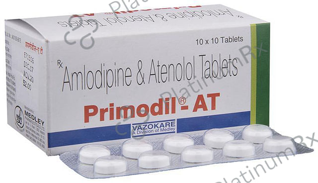 Primodil AT 5/50mg Tablet 10s
