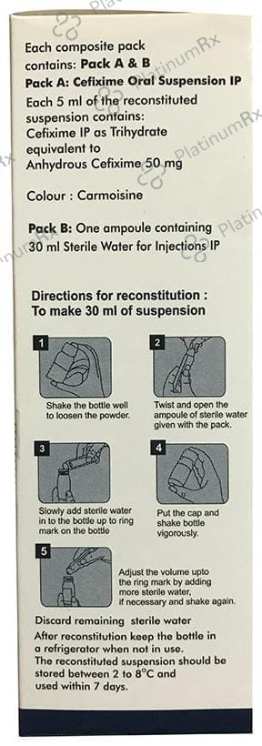 Ritecef O 50mg Dry Syrup 30ml