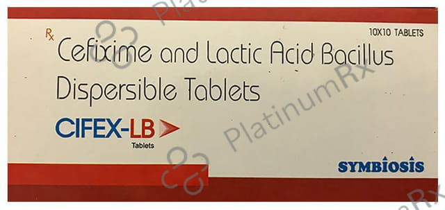 Cifex LB 200mg Tablet DT 10s