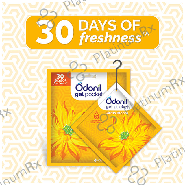 Odonil Gel Pocket Citrus Bloom