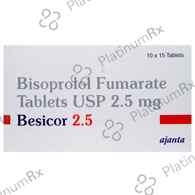 Besicor 2.5mg Tablet 15s