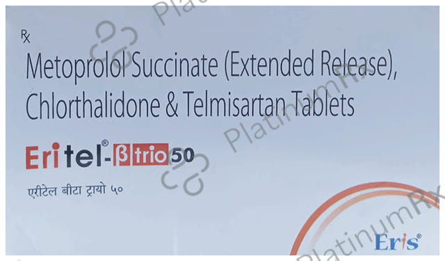 Eritel Beta Trio 50mg Tablet 15s