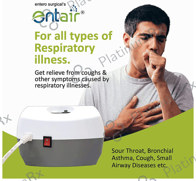 Carent JK 15 Entair Portable Mesh Nebulizer Machine White