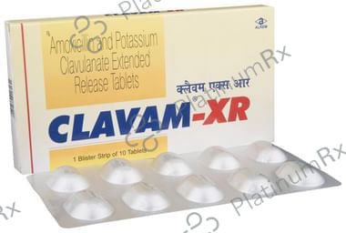 Clavam XR 1000/62.5mg Tablet ER 10s