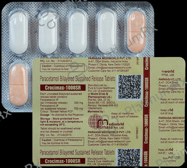 Crocimax 1000SR Tablet 10s