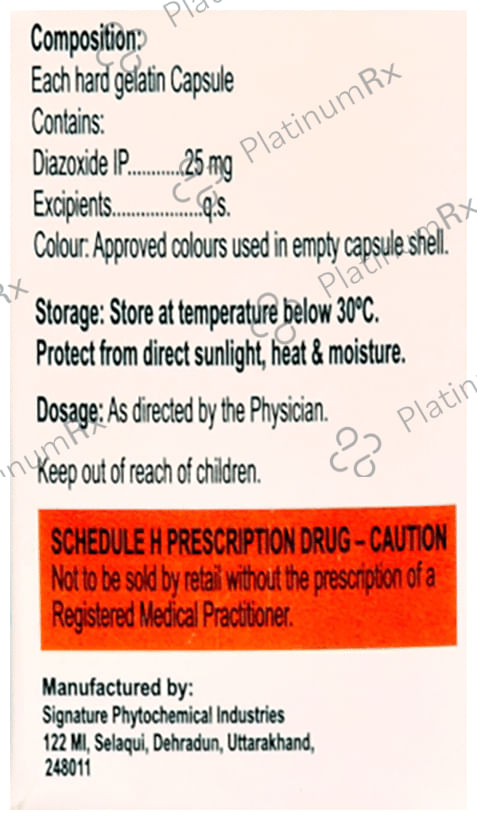 Balila 25mg Capsule 10s