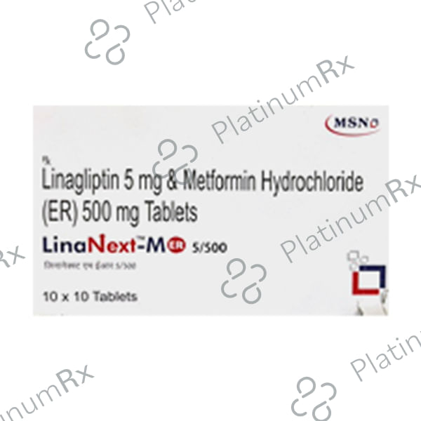 Linanext M 500/5mg Tablet ER 10s