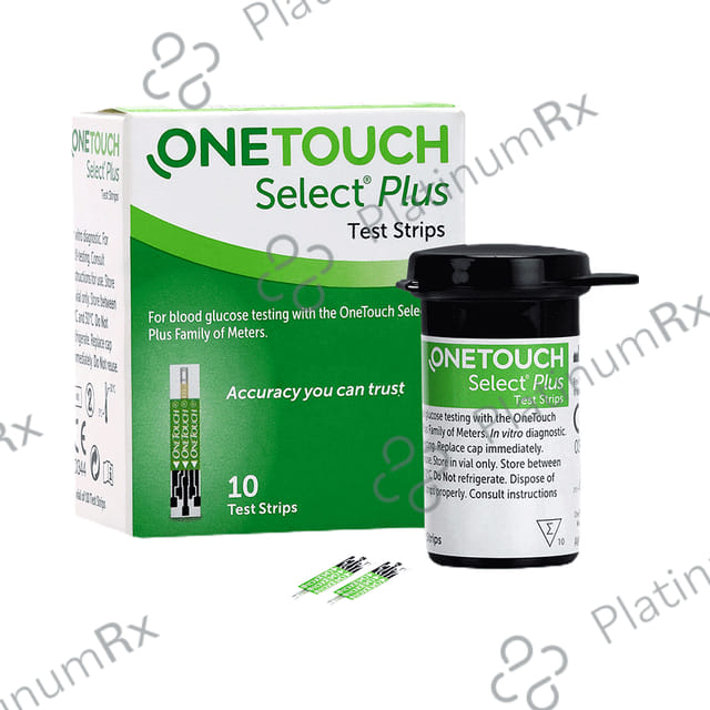 OneTouch Select Plus Test Strip Green 10s