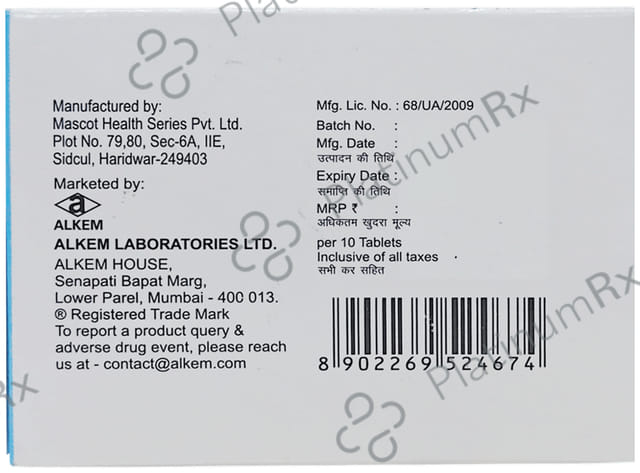 Glucoryl MV Forte 2/1000/0.2mg Tablet ER 10s