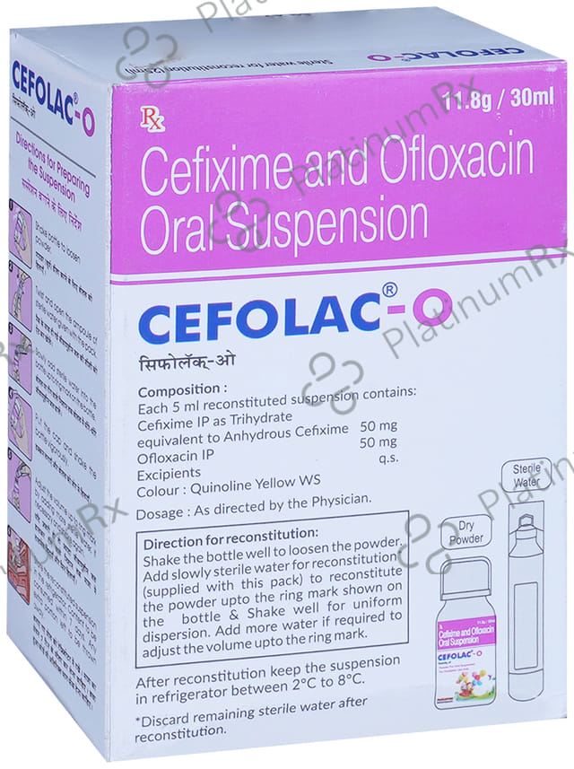 Cefolac O 50/50mg Dry Syrup 30ml