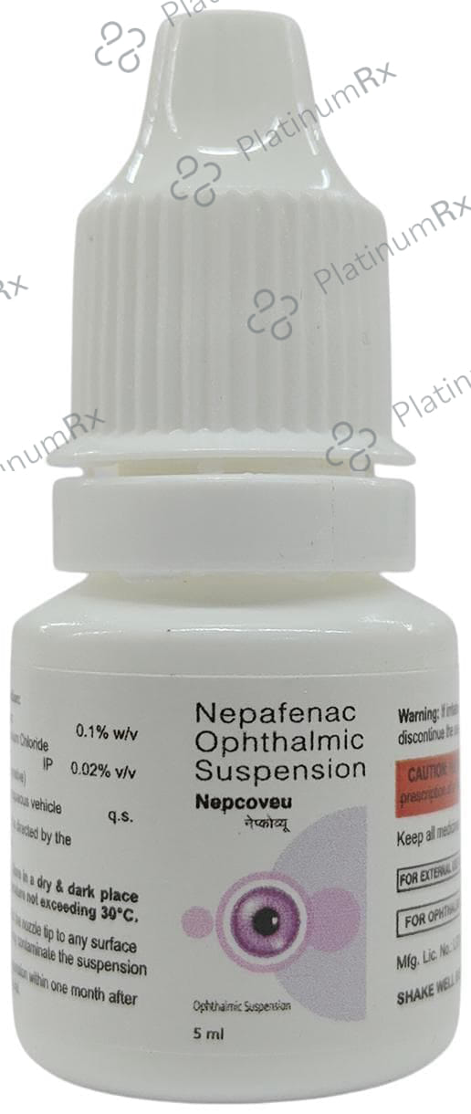 Nepcoveu 0.1% Eye Suspension 5ml