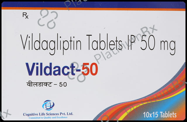 Vildact 50mg Tablet 15s