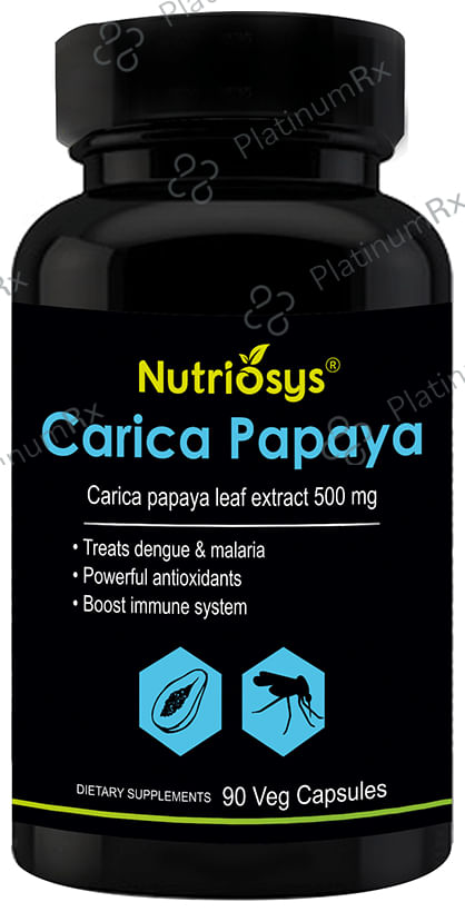 Nutriosys Carica Papaya Veg Capsule
