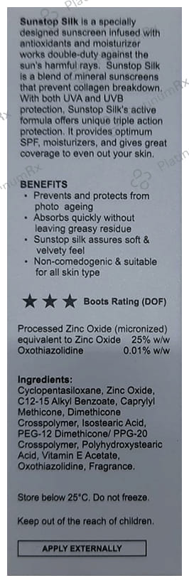 Sunstop SPF 58+ Cream 60gm
