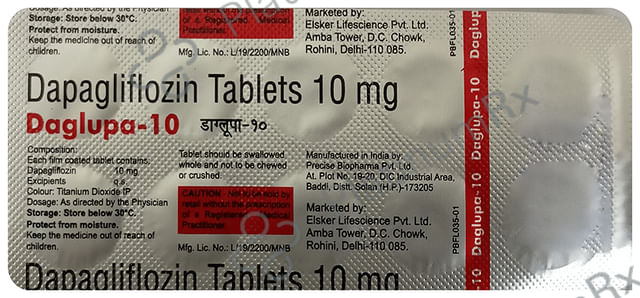 Daglupa 10 Tablet