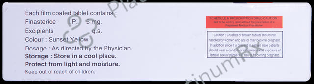 Finabald 5mg Tablet 10s