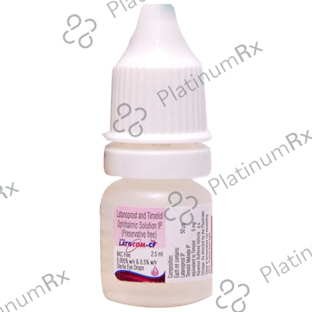 Latocom CF 50/5mg Eye Drop 1s
