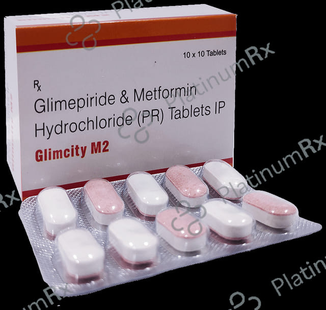 Glimcity M 2 Tablet PR 10s