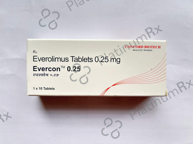 Evercon 0.25mg Tablet 10s