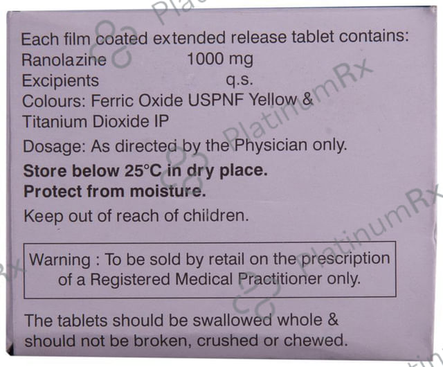 Rancad ER 1000mg Tablet 10s