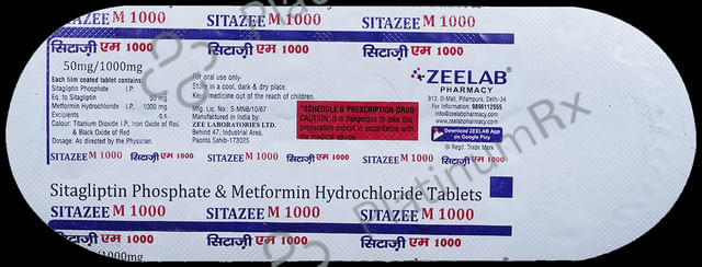 Sitazee M 1000 Tablet