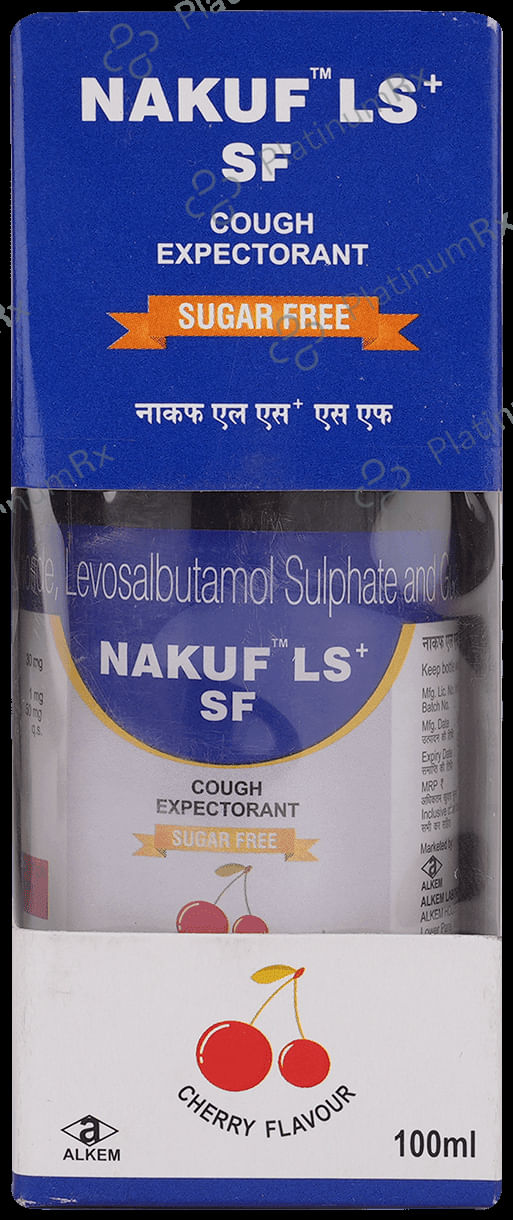 Nakuf LS+ SF Expectorant Cherry Sugar Free