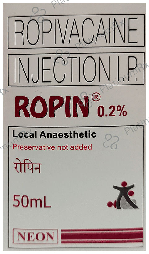 Ropin 0.2% Injection 50 Injection