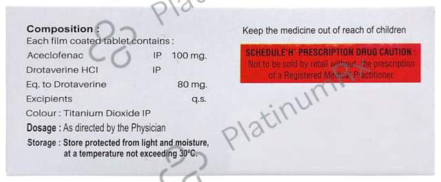 Aceflip Spas 80/100mg Tablet 10s